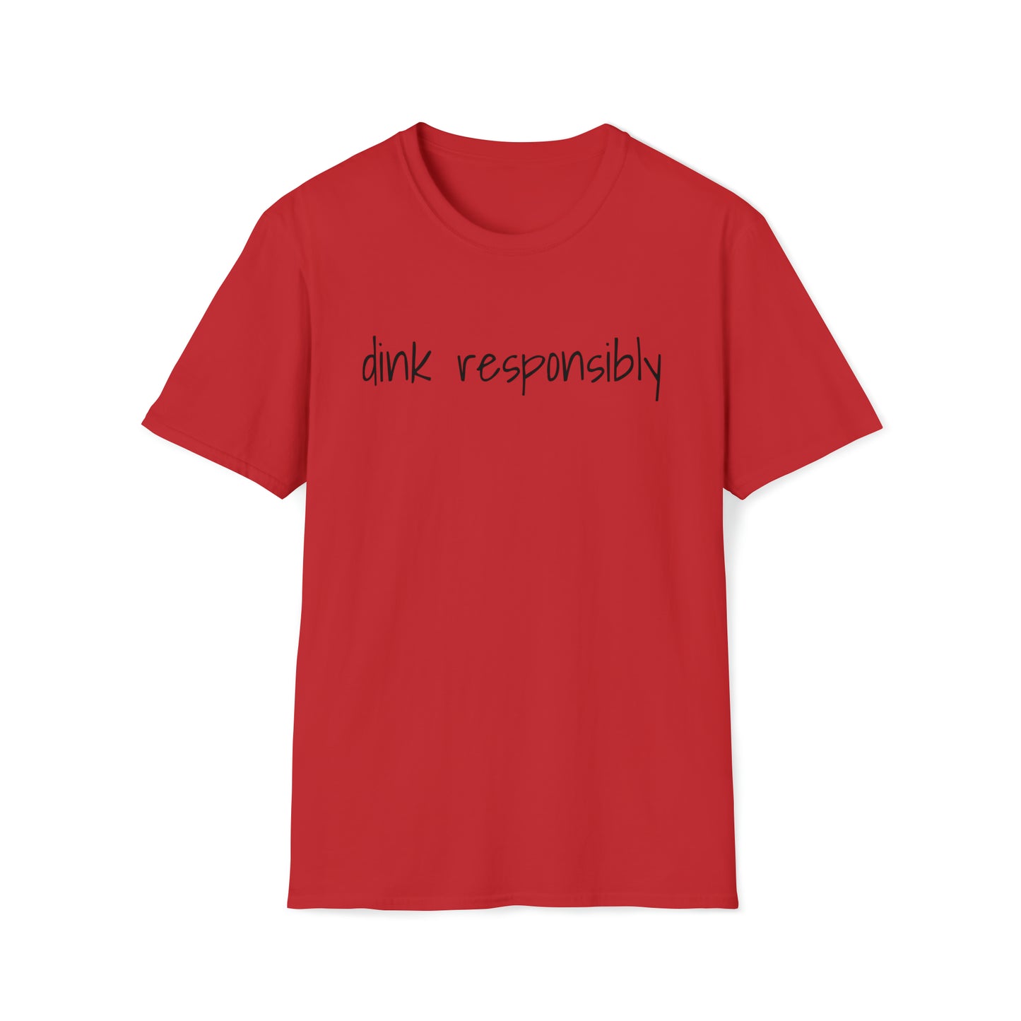 Unisex Softstyle T-Shirt - dink responsibly