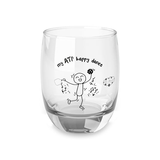 Whiskey Glass (5) ATP happy dance