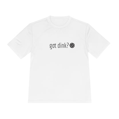 PICKLEBALL - Unisex Moisture Wicking Tee 'got dink'