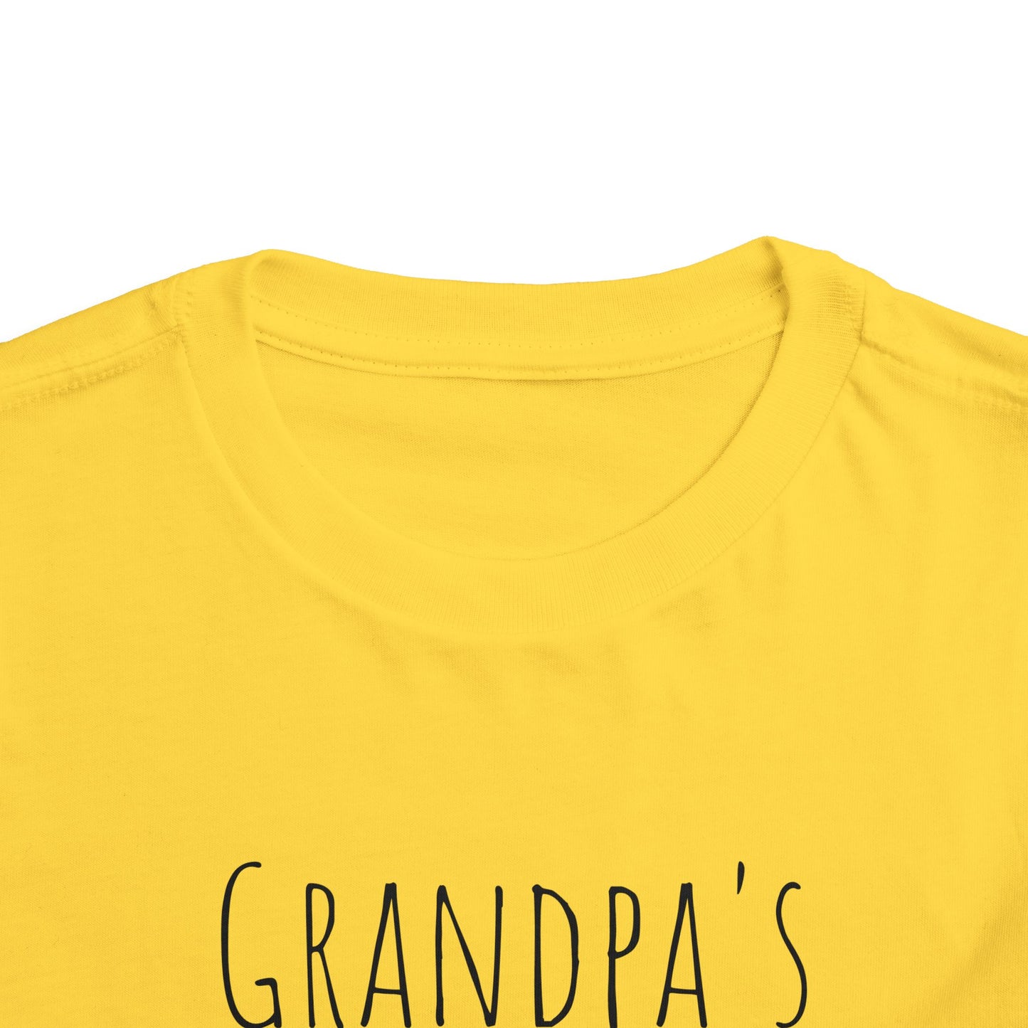 PICKLEBALL Toddler Short Sleeve Tee - grandpa's little dinker