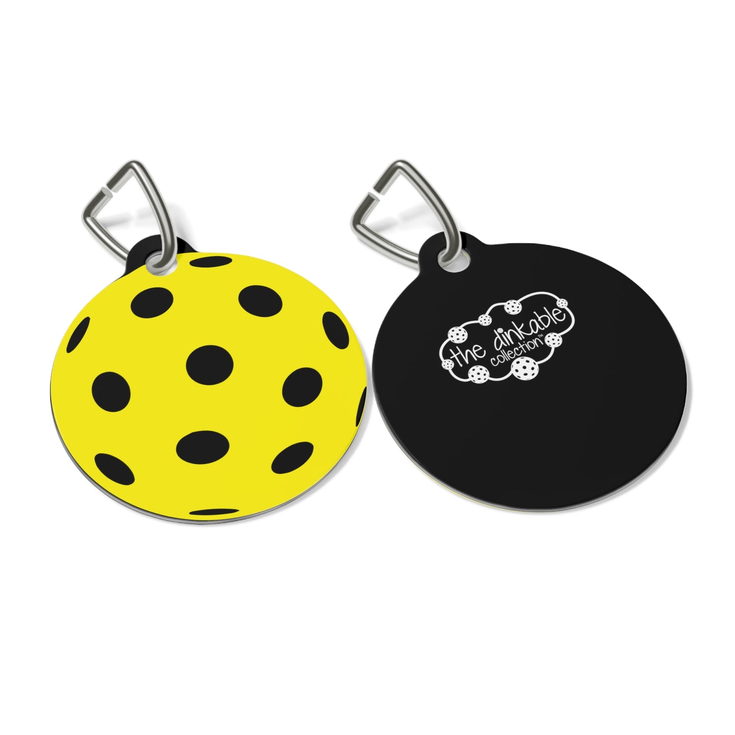 Yellow Pet Tag