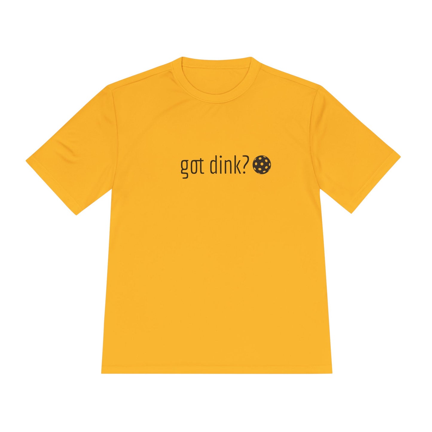 PICKLEBALL - Unisex Moisture Wicking Tee 'got dink'