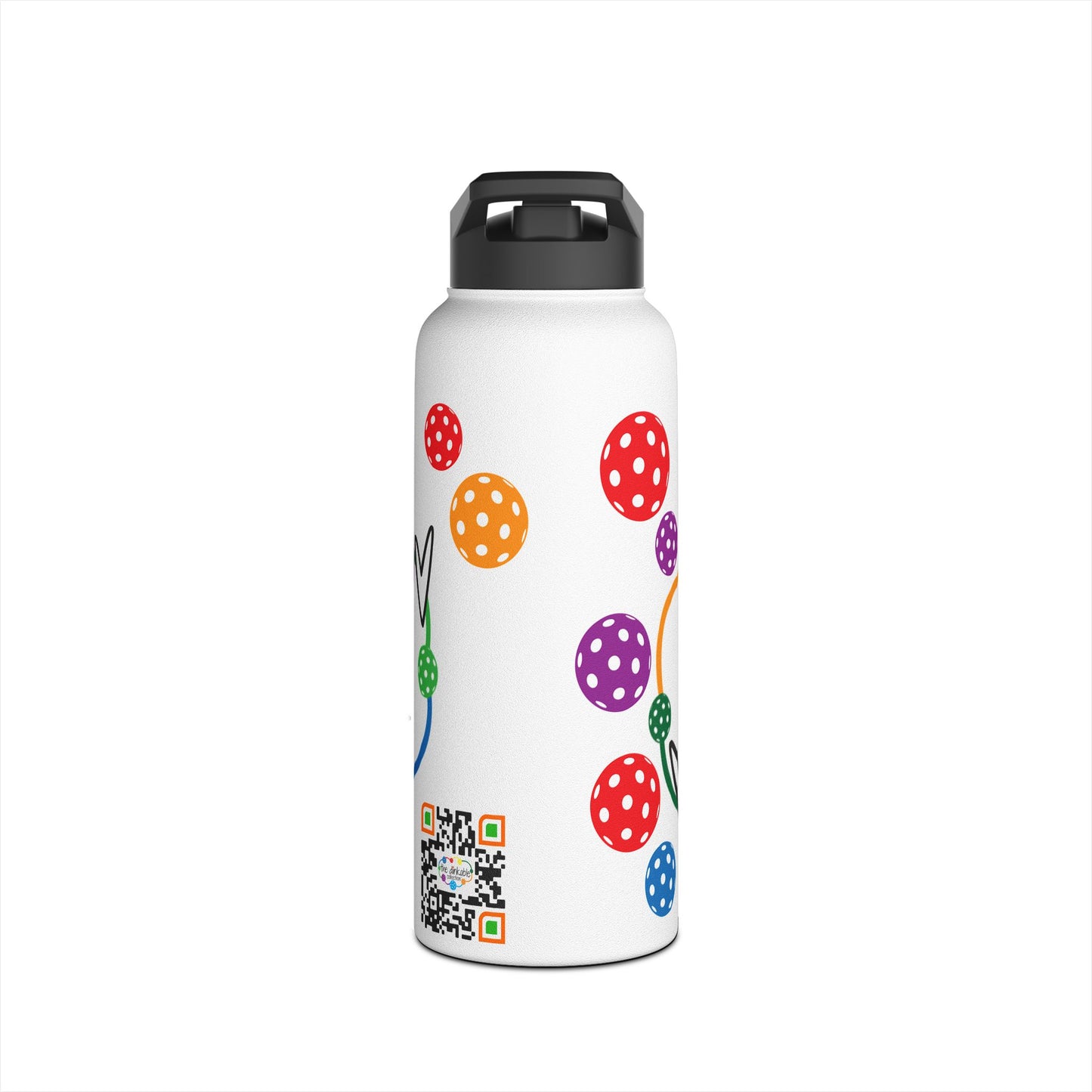 PICKLEBALL - Stainless Steel Water Bottle, Standard Lid - Pickleball is my Love Language