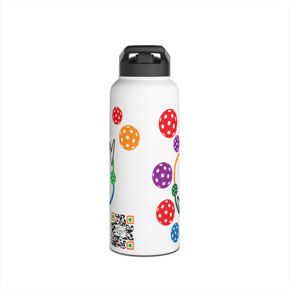 PICKLEBALL - Stainless Steel Water Bottle, Standard Lid - Pickleball is my Love Language