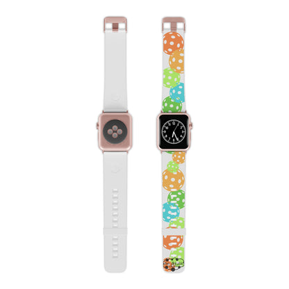 PICKLEBALL Watch Band for Apple Watch SHERBERT (Black)