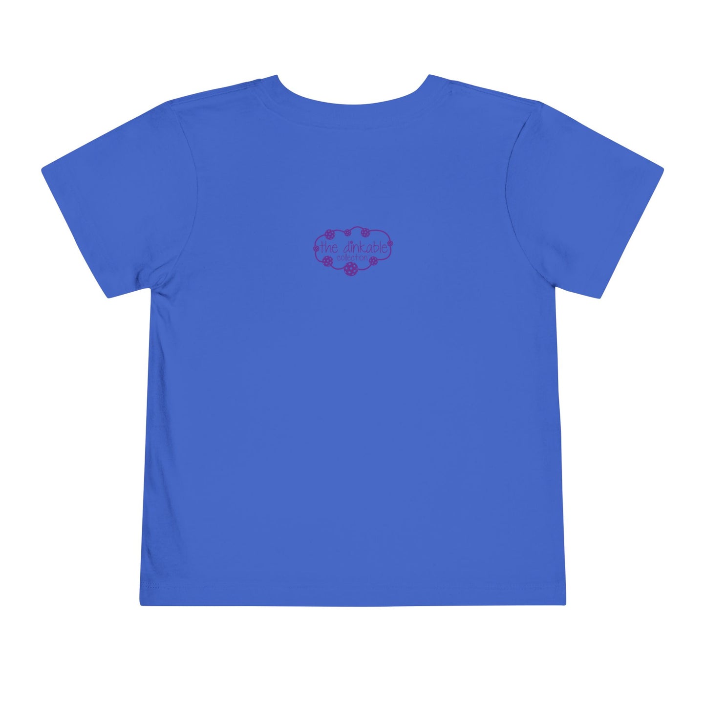 PICKLEBALL Toddler Short Sleeve Tee - grandma's little dinker