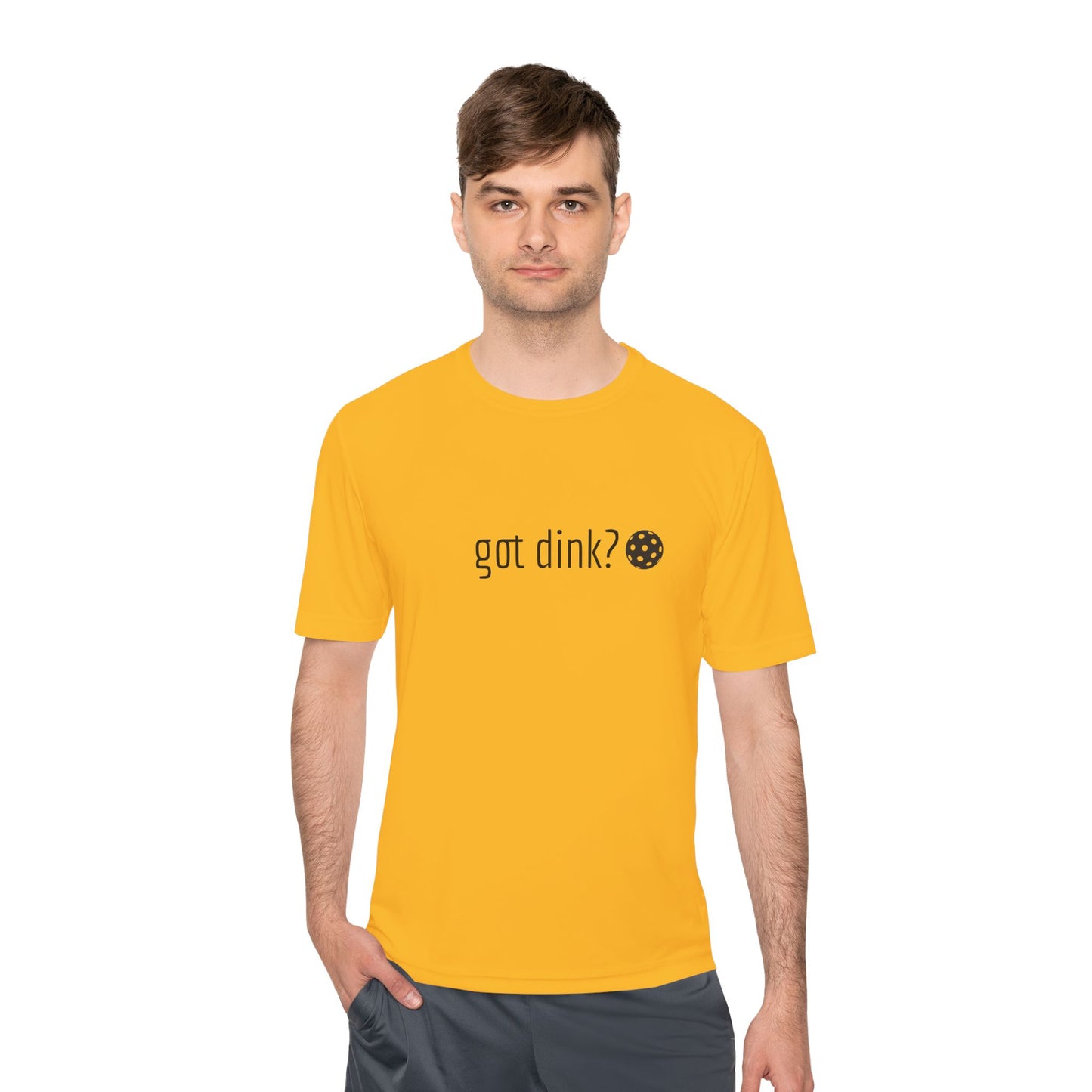 PICKLEBALL - Unisex Moisture Wicking Tee 'got dink'