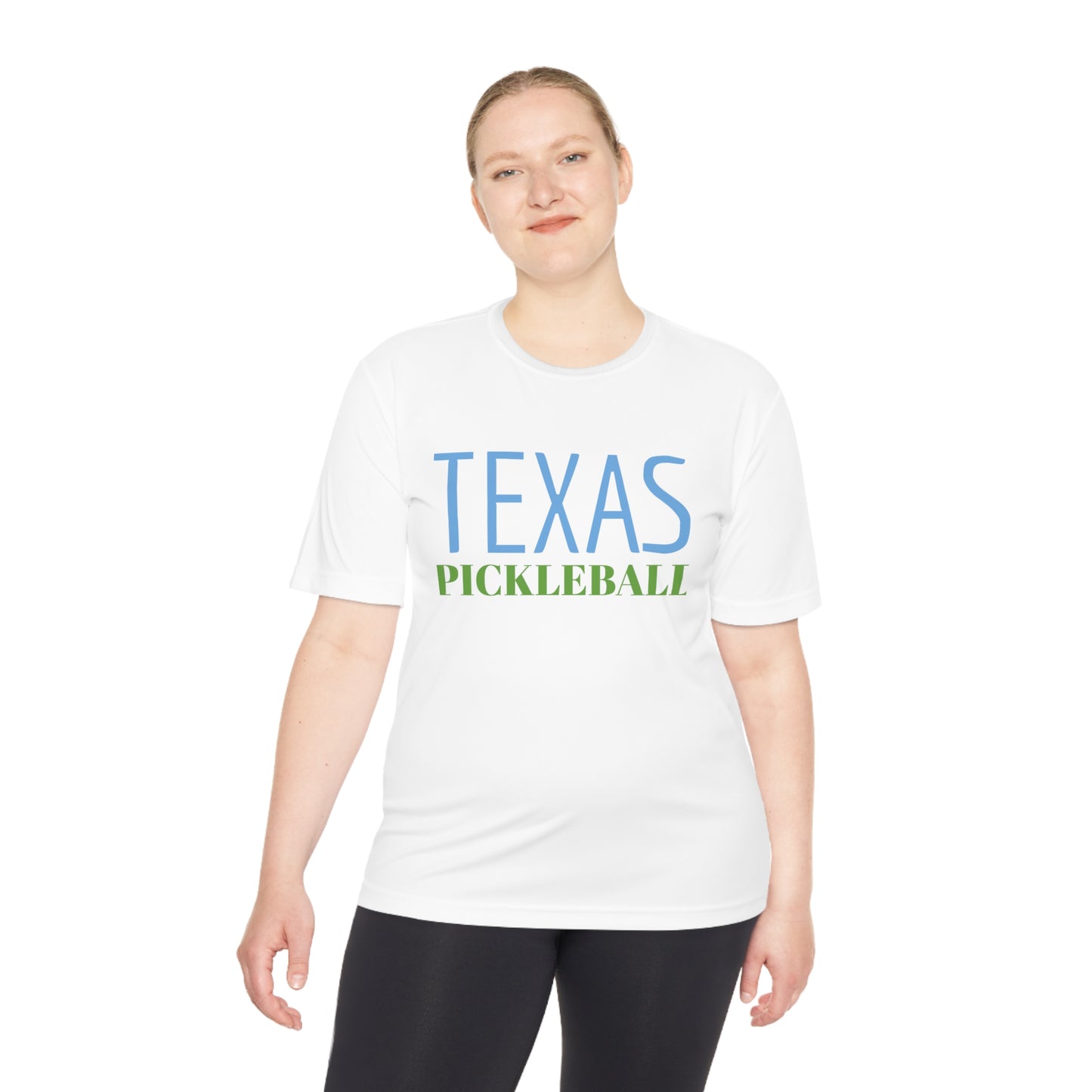 Unisex Moisture Wicking Tee TEXAS PICKLEBALL