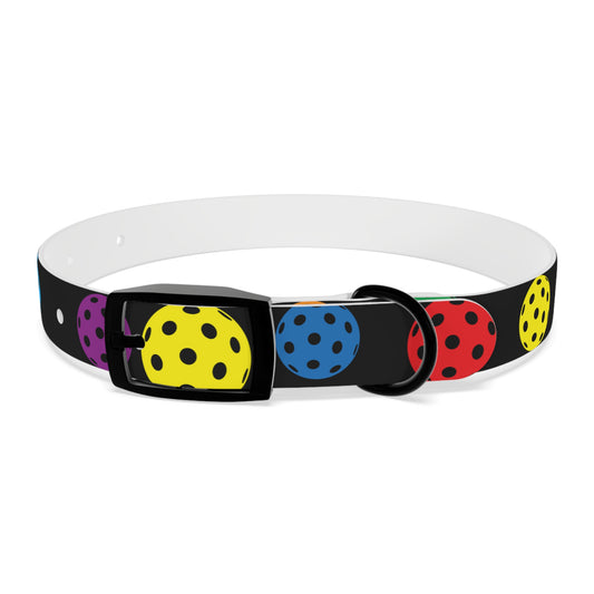 Pickleball Dog Collar BLACK