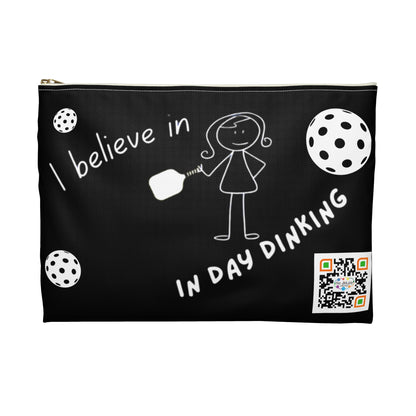 PICKLEBALL Accessory Pouch 'i believe in day dinking'