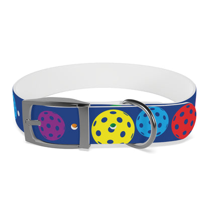 Pickleball Dog Collar BLUE