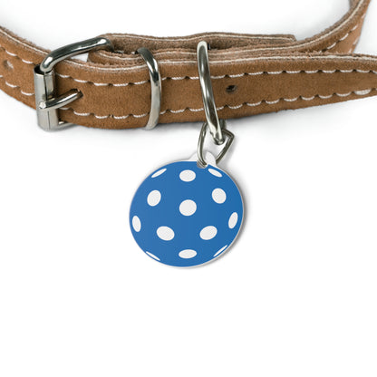 Royal Blue Pet Tag