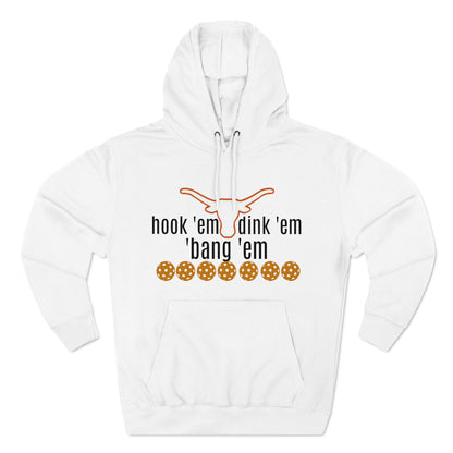 PICKLEBALL Unisex Premium Pullover Hoodie - UT Longhorns