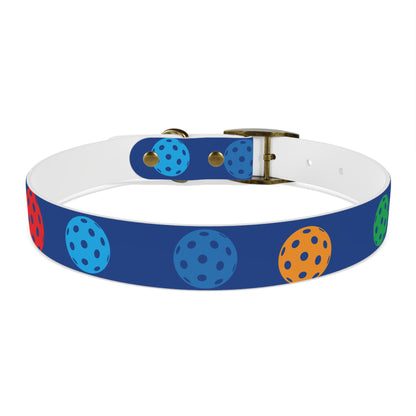 Pickleball Dog Collar BLUE