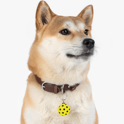 Yellow Pet Tag