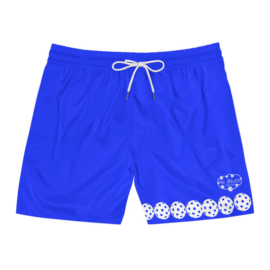 PICKLBALL Unisex Mid-Length Shorts INDIGO