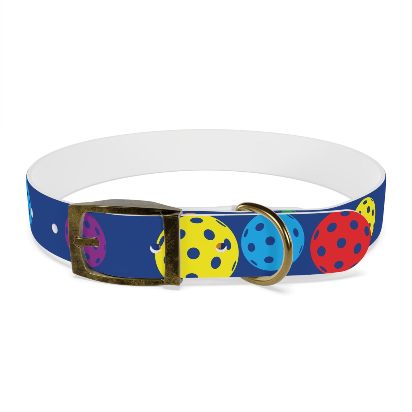 Pickleball Dog Collar BLUE