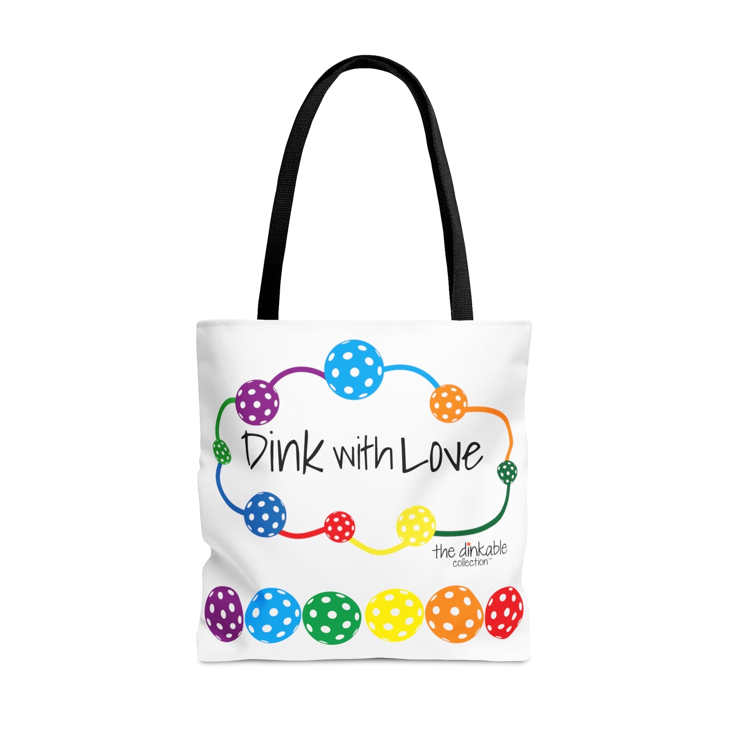 PICKLEBALL - ONE LOVE Tote Bag DINK WITH LOVE TOTE