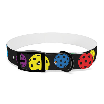 Pickleball Dog Collar BLACK