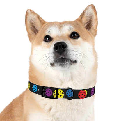 Pickleball Dog Collar BLACK